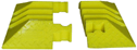 AB 31103 END CAP 3 — TRC 31103 Yellow Jacket Cable Protection System, 3 Channels, End Cap