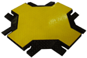 AB 31112 T-SECTION 5 — TRC 31112 Yellow Jacket Cable Protection System Mat, 5 Channels, T Section