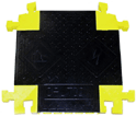 SE 31113 T-SECTION 5 — TRC 31110 Black Jacket Mat, 5 Channel T Section _ OBSOLETE