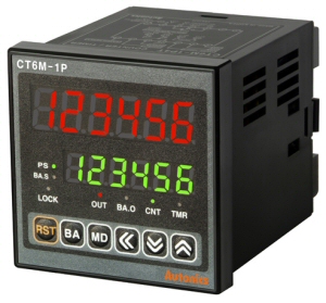 ABCT6M-2P2 — AUTONICS CT6M-2P2 72x72 DIN Dual Display Dual Preset, 24v AC/DC