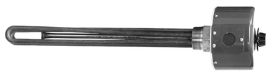 AB 190852 — Chromalox ARMT-3305T2, Immersion Heater, 3 kw, 120 volts, Copper, w/Tstat 60-250