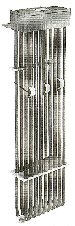9HX12247-C-PT1 — PROCESS TECHNOLOGY 9 ELEMENT IMMERSION HEATER, 12000 WATTS (12kw), 240/3/60, TEFLON COATED, w/GUARD