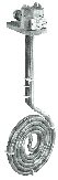 HXF1106-14-C-PT1 — PROCESS TECHNOLOGY LOW PROFILE IMMERSION HEATER, 1000 WATTS, 120 VOLTS, TEFLON COATED, w/GUARD