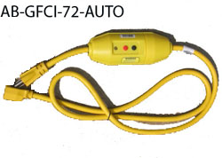 TRC GFCI-72-Auto — Tower Mfg. Auto Reset attachable GFCI, 6 foot cord, 120/60, 15 amps