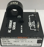 SSAC OS CS120A20 — Little Fuse SSAC Current Sensor CS120A20, 120vac - New unused unit.