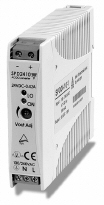 Carlo Gavazzi SPD05101 Power Supply, 5 vdc, 10 watts, DIN Rail Mount, 22.5 mm, Screw Terminals