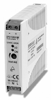 Carlo Gavazzi SPD05051 Power Supply, 5 vdc, 5 watts, DIN Rail Mount, 22.5 mm, Screw Terminals