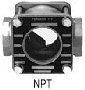 Emerson Penberthy AB1-1/2SFBR — PENBERTHY SIGHT FLOW, 1-1/2 INCH NPT, Plain, Bronze