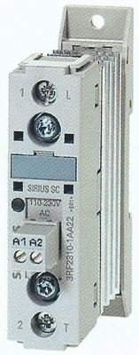 Convectronics 3RF2310-1AA45 — SIEMENS Solid State Relay, 10 amps, DC input with Heatsink Single Phase