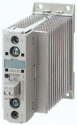 Convectronics 3RF2330-1AA45 — SIEMENS Solid State Relay, 30 amps, DC input with Heatsink Single Phase
