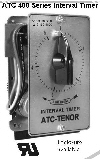 ATC 406-A INTERVAL SPRING WOUND TIMER, 0-30 MINUTES, 120 VOLTS