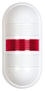 Amerimation PWE-102-G — Wall Mount LED Signal Light 1 Stack, Steady, 24VAC/VDC, GREEN Lens