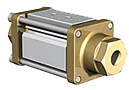 Coax Valves AB CXV 915831 — CO-AX 2-Way CXF 10 Valve 915831, 3/8 inch, Brass Body, air operated, NC