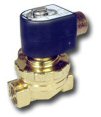 AB16F25C2164A3F4C80 24VDC — PARKER 2-Way Solenoid Valve 16F25C2164A3F4C80, 24VDC, 1 NPT, NC, Buna N Seals