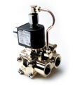 AB73312BN4UNJ1N0C111C2 — PARKER 3-Way Solenoid Valve 73312BN4UNJ1N0C111C2, 24 vdc, 1/2 NPT, NC, Buna N Seals