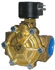 AB16F24C2164A3FPH80 — PARKER 2-Way Solenoid Valve 16F24C2164A3FPH80, 24VDC, 1 NPT, NC, Buna N Seals, DIN Coil