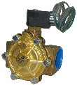 AB12F24C2148A3F4C80 — PARKER 2-Way Solenoid Valve 12F24C2148A3F4C80, 24VDC, 3/4 NPT, NC, Buna N Seals