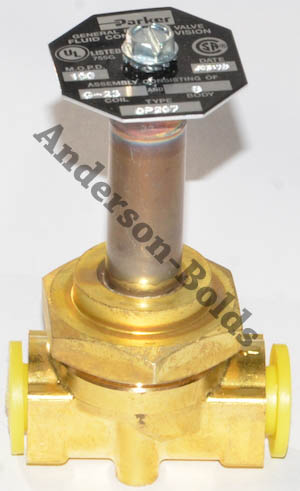 Parker GP207 VALVE, 1/4 inch, brass, STEAM OR WATER service