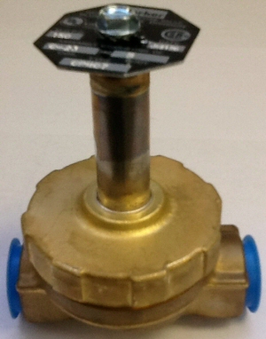 Parker GP10A VALVE, 1 inch, brass, water service