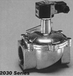 Jefferson / Snap-Tite AB 2030LA08T 120/60 — Jefferson 2-Way Gas Solenoid Valve 2030, 120 vac, 1 NPT, NC, Buna N, Nema 4 DIN…