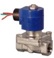 AB SV320GF02L7CG4 — Valcor 2-Way Solenoid Valve SV320GF02L7CG4, 3/8 inch, SS Body, Viton, 120/60