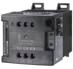 DB10-02C0-0000 — Watlow DIN-A-Mite B SCR, SINGLE PHASE, 4.5 to 32 vdc Input, 24-48 VAC, 35 AMP